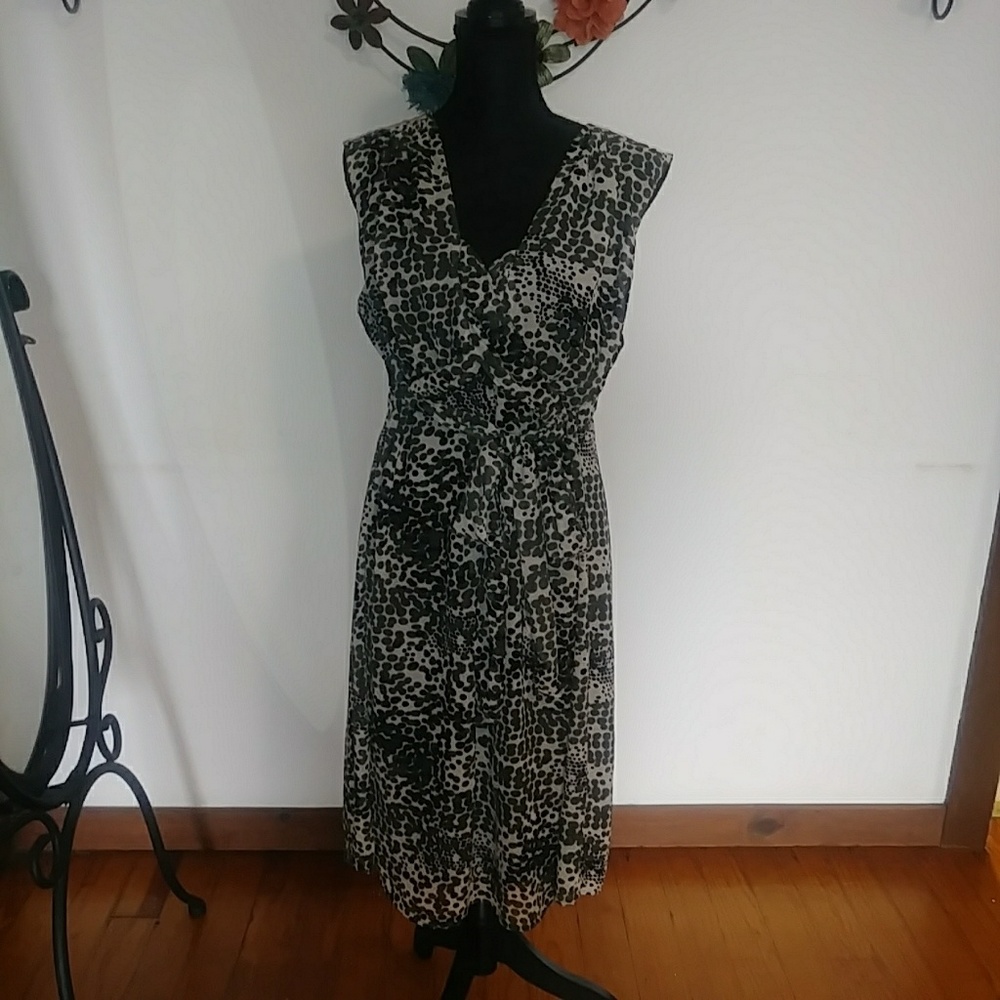Lane Bryant size 20 leopard print dress